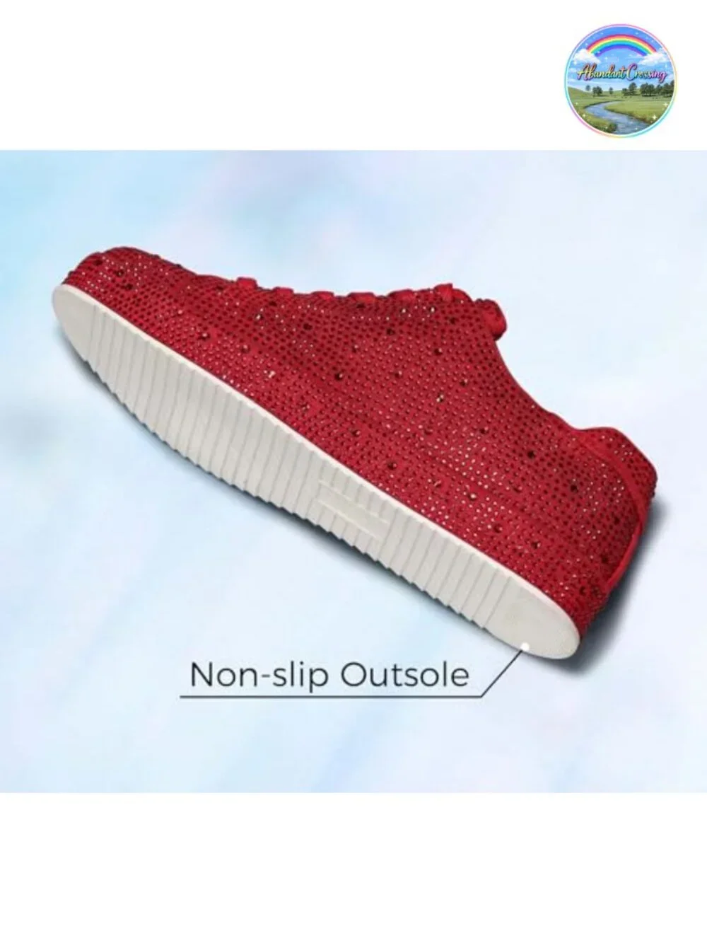 Rhinestone Sneakers for Women Low Top Sparkly Wedding Tennis Shoes